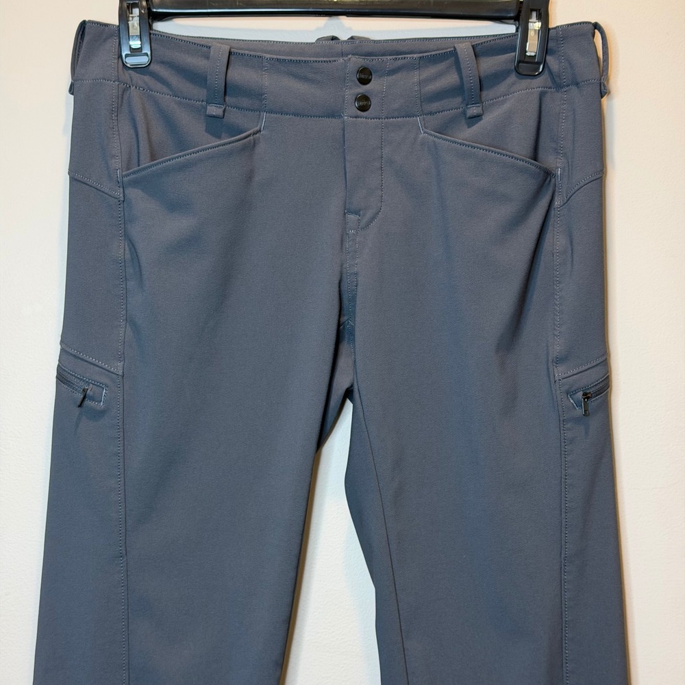 Koppen Gray Hiking Cargo Pants Womens Size 6 Outdoor Trail Stretch Gorpcore Walk - Picture 2 of 10